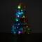 5ft. Fiber Optic Multicolor Bubble-Gum LED Lights Flocked Artificial Christmas Tree